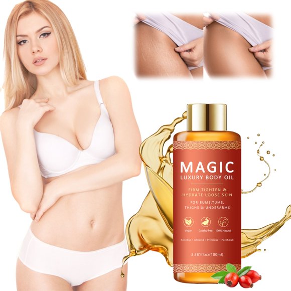Besque Magic Body Oil - Luxurious Firming & Hydrating Body Oil for Smooth, Confident Skin