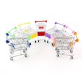 thumbnail image 4 of Kids Children Mini Shopping Entertainment Trolley Home Room Office Decor Toy Blue, 4 of 7
