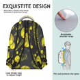thumbnail image 4 of Tennis Sports Students Backpack Baseball Football Soccer Basketball Ball Game School Bag with Team Design, Durable and Adjustable Strap, 4 of 6