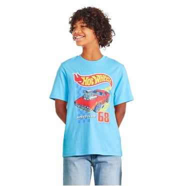 T-shirt à manches courtes Hot Wheels pour garçons