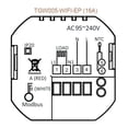 thumbnail image 2 of Smart Thermostat For Gas Boiler, Heating Room Wired Temperature Regulator Controller Home Backlight Touch Screen ,Upgrade Function, 2 of 6