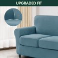 thumbnail image 4 of CHUN YI Sofa Cover with Separate Cushion Slipcover Stretch Checks, 4 of 7