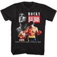 thumbnail image 1 of Rocky T-Shirt Noir Triple pour Adulte 2TG, 1 of 2