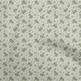 thumbnail image 1 of oneOone Velvet Light Green Fabric Florals Fabric For Sewing Printed Craft Fabric By The Yard 58 Inch Wide, 1 of 4