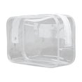 thumbnail image 2 of LSLJS Trousse de Toilette Transparente, Trousse de Maquillage de Voyage Portable avec Fermeture Éclair, Trousse Cosmétique Transparente Grande Capacité Haute Valeur Sac de Rangement de Voyage Portable, 2 of 3