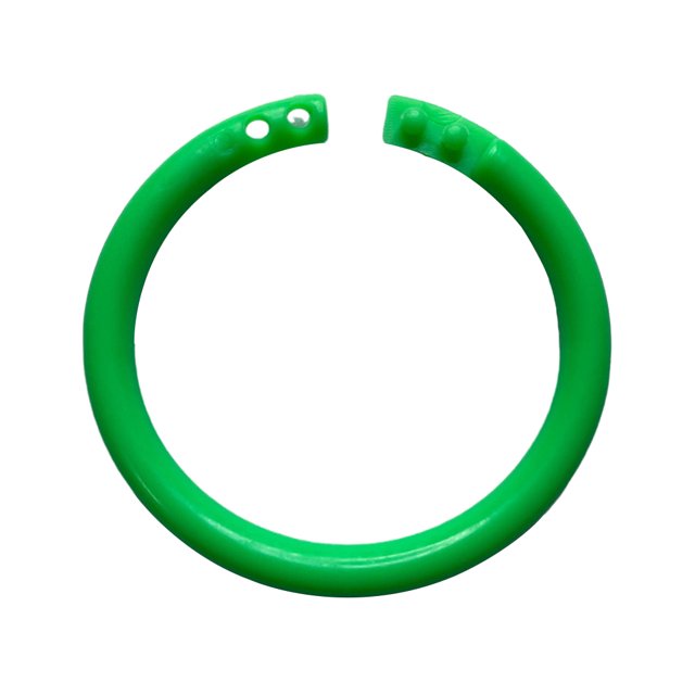 Youkk 27mm Office Book Ring, Green, 1 Count