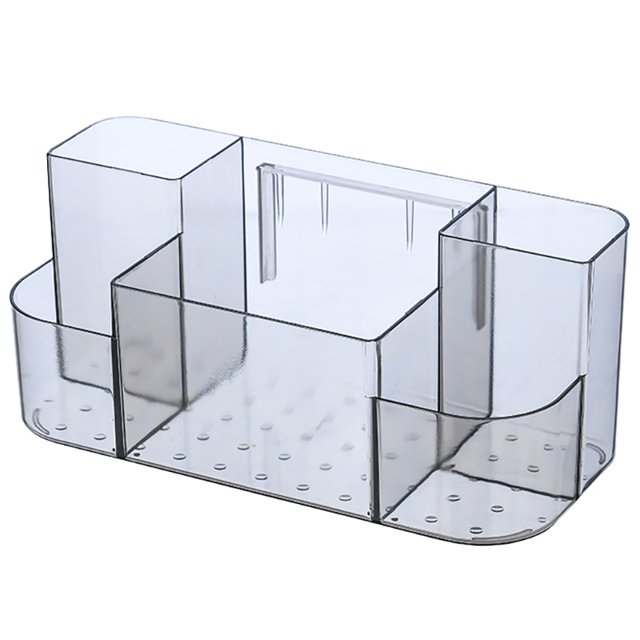 Makeup Organizer Wall Mounted Clear Cosmetic Display Case Shower Caddy for Home