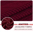 thumbnail image 3 of 2024 Jacquard Stretch Sofa Slipcover Textured Non Slip Couch Cover  Loveseat  Dark Gray, 3 of 6