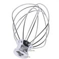 thumbnail image 3 of QUTETN K45WW Fouet à 6 Fils Compatible avec KitchenAid Batteur sur Socle à Tête Inclinable K45 K45SS KSM90 KSM95 – Acier Inoxydable, 3 of 5