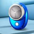 thumbnail image 1 of Heliisoer Rasoir Électrique pour Hommes, Mini-Rasoir Électrique Portable Format de Poche Rasoir Portable Humide et Sec pour Hommes Rasoir Rechargeable USB Affichage de Charge Bouton Unique Facile, 1 of 2