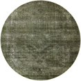 thumbnail image 1 of Ahgly Company Machine Washable Indoor Round Industrial Modern Khaki Green Area Rugs, 6' Round, 1 of 7