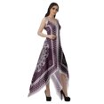 thumbnail image 2 of Moomaya Robe Mouchoir Femme Imprimée à Dos Nu Robes d'Été Femme, 2 of 4
