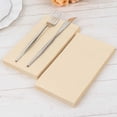 thumbnail image 1 of HLONK Lot de 50 / Serviettes en Papier Douces Orange 2 Épaisseurs pour Souper Fête Serviettes pour Réception de Mariage Cocktail Boisson, 1 of 11