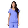 thumbnail image 1 of Adar Universal Scrubs For Women - Curved Glamour Scrub Top, 1 of 7