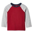 thumbnail image 1 of T-shirt à manches longues raglan George pour petits garçons, 1 of 2