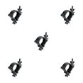 thumbnail image 3 of tamizeot Versatile Lighting Hook Mount for Club Exhibition Event Alloy Wrap Around Clamp Black Master 5Set, 3 of 6