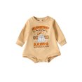 thumbnail image 1 of Faithtur Combinaison Bébé Automne Noël, Imprimé Lettre Père Noël Manches Longues Col Rond pour Garçons Filles, 1 of 9