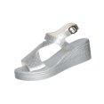 thumbnail image 1 of Wo-Fusoul Wedge Sandals for Women, Fashionable Casual Peep Toe Open-Toe Beach Sandals, Solid Color Platform Heel, Versatile for Spring and Summer, Plus Size, 1 of 9