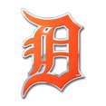 thumbnail image 1 of Detroit Tigers Color Auto Emblem - Die Cut, 1 of 1
