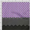 thumbnail image 1 of oneOone Viscose Jersey Fabric Chevron & Triangle Panel Print Fabric By The Yard 60 Inch Wide, 1 of 3
