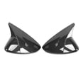 thumbnail image 3 of Rearview Mirror Cover, Pair ABS Horn Style Side Mirror  Housing Protector Cover Fit For 3 Axela 2020, 3 of 8