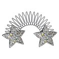 thumbnail image 1 of Clearance Now! Invisible Star hair clip, Stretchable Invisible Hair Clips, Shape Hair Finishing Fixer Comb, Stretchable Hair Pin, Cute Invisible Hair Holder, Hair Styling Tools For Girls I5E4, 1 of 1