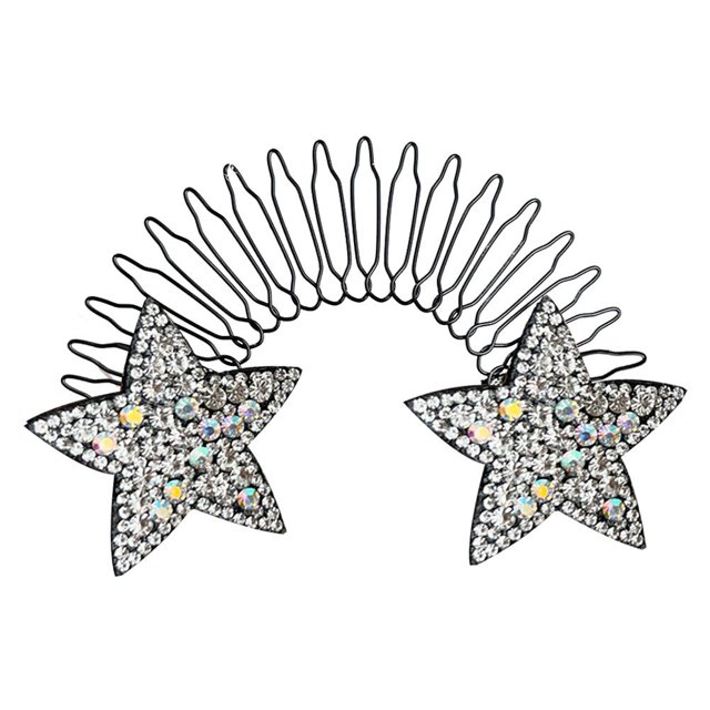 Clearance Now! Invisible Star hair clip, Stretchable Invisible Hair Clips, Shape Hair Finishing Fixer Comb, Stretchable Hair Pin, Cute Invisible Hair Holder, Hair Styling Tools For Girls I5E4
