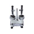 thumbnail image 1 of facefd Double Tom-tom Holder Drum Set Dual Stand Bracket Replacement DIY Drummer Musical Repairing Mount Support Accessory, 1 of 6