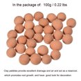 thumbnail image 3 of Unique Bargains Billes d'Argile 9-10 mm 0,22 Lb Roses pour Jardinage en Pot pour Culture Hydroponique, 3 of 5