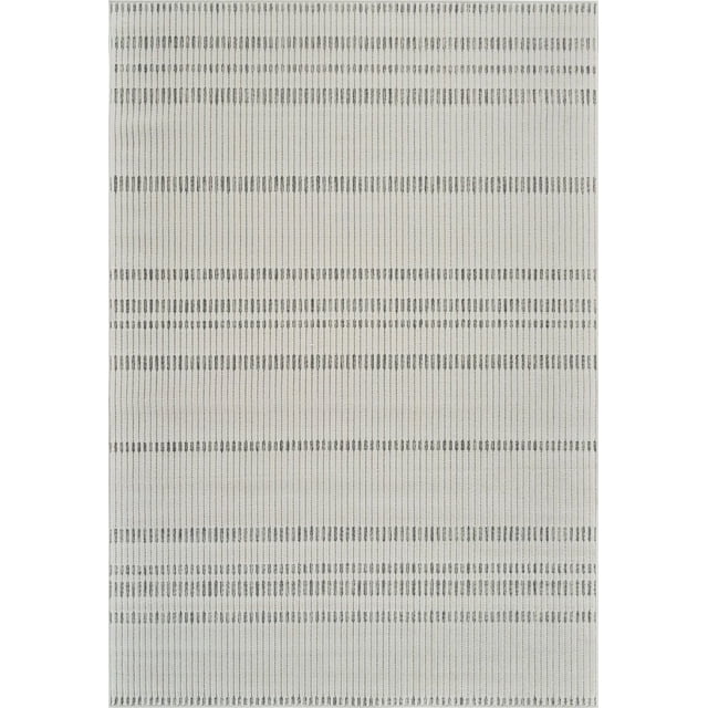 Rug Branch Maise Abstract Indoor Outdoor Area Rug, Cream Beige, Modern - Entryway, Hallway, Bathroom, and Kitchen