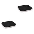 thumbnail image 4 of Transemion Seat Cushion - High Resilience And Wide Application Large Memory Sponge CushionChair 1Grey Mesh+Lining 40*40*6cm 2Set, 4 of 6