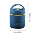 thumbnail image 2 of Boîte à Lunch Moderne Simple Boîte à Lunch Moderne Simple Boîte à Lunch Bleue 304 Acier Inoxydable Mini Tasse de Déjeuner Scellée Poignée Isolation Portable Extérieur Lait Tasse Pratique Soupe Conserve Tasse Bento Boîte pour Jeune, 2 of 4