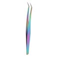 thumbnail image 3 of Lash Tweezers, Stainless Steel Eyelash Tweezers Convenient Practical  For Grafting/manicure, 3 of 8