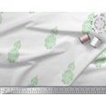 thumbnail image 2 of Soimoi Modal Satin Fabric Floral Block Print Fabric by Yard 42 Inch Wide, 2 of 3