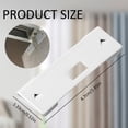 thumbnail image 3 of Vertical Blind Repair Tabs 10 Pcs, Metal Vane Clips for Window Blinds Replacement, 3 of 5