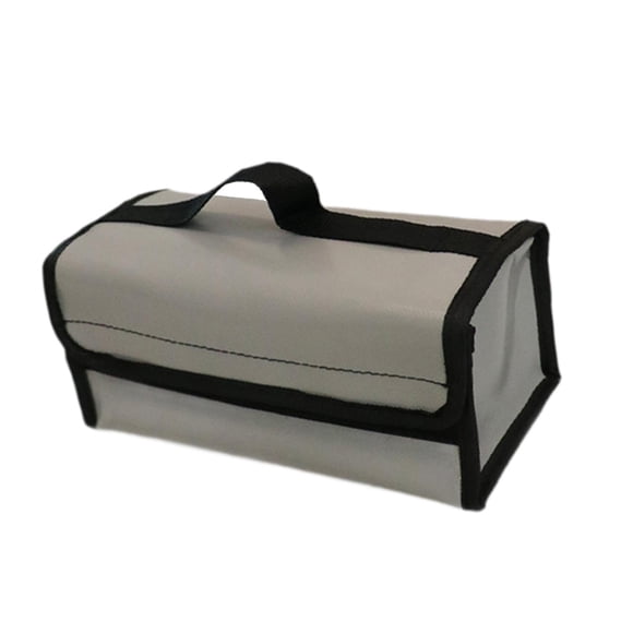 Milaget Sac de Rangement pour Batterie Protection de Batterie Résistant aux Hautes Températures Pochette Ignifuge Sac Lipo pour Batterie de Téléphone Mobile TG
