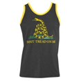thumbnail image 1 of Patriotic Men's Grey Don't Tread On Me Tank Top-Small, 1 of 1
