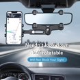 thumbnail image 2 of HLONK 360° Car Phone Holder Rotatable And Retractable Rearview Mirror Mount  for Cell Phone GPS, 2 of 7