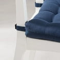 thumbnail image 3 of HT Textured Navy Chairpad, 3 of 4