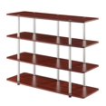 thumbnail image 1 of Convenience Concepts Designs2Go XL Highboy Four-Tier TV Stand in Cherry Wood, 1 of 5