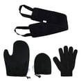 thumbnail image 4 of TISHITA Back and Body Self Tanning Mitts Set Fake Tan Applicator Black 02, 4 of 8