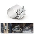 thumbnail image 1 of Lefu Adjustable Stainless Steel DIY Exhaust Muffler Connector Sleeve Clamp, 1 of 5