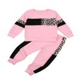 thumbnail image 1 of Baby Boys 2PCS Pants Sets Long Sleeve Round Neck Sweatshirt Tops Solid Color Pants Sets, 1 of 6