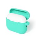 thumbnail image 1 of PANDACO Teal Soft Case for AirPods Pro (3rd Gen) Charging Case, 1 of 5