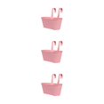 thumbnail image 3 of relayinert Outdoor Hanging Pots For Plants Practical And Beautiful Solution Detachable Pink 3Set, 3 of 6