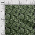 thumbnail image 2 of oneOone Polyester Spandex Green Fabric Leaves Craft Projects Decor Fabric Printed By The Yard 56 Inch Wide, 2 of 4