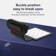 thumbnail image 3 of Maoww Mobile Phone Charging Port Dust Stopper Silicone Waterproof Protective Universal Tablet Anti-lost Stoppers Accessories Black Type 1, 3 of 8