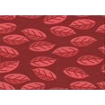 thumbnail image 1 of Ahgly Company Tapis d'Intérieur Rectangulaires Transitionnels Rouges Lavables à la Machine, 4 Pieds x 6 Pieds, 1 of 7