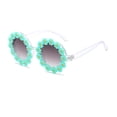 thumbnail image 1 of ziyahi Lunettes de Soleil Robustes pour Filles au Style Sportif Monture Légère Résistante aux Rayures Vert, 1 of 6