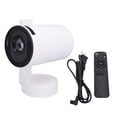 thumbnail image 2 of Projecteur Portable 1080P, Mini Projecteur avec Trapèze Automatique, Mise au Point et Correction, Projection Inclinée et Latérale, Décodage 3D et 4K / 8K, pour Bâton TV de Téléphone, 2 of 7